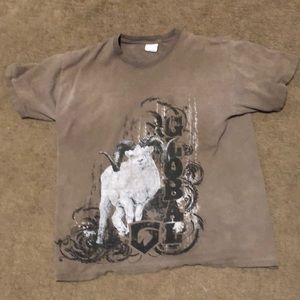 Vintage Brown Rocky Mountain sheep T